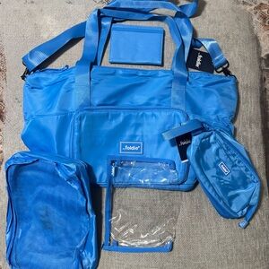 The Foldie travel bundle-AZURE